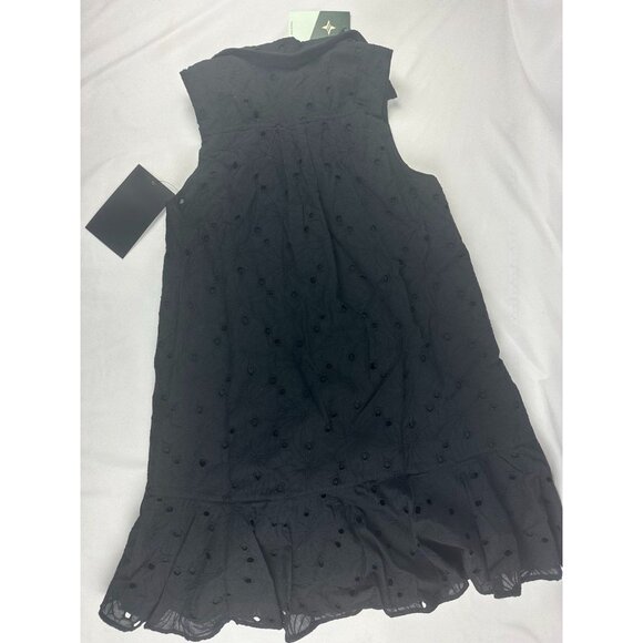 NWT Tuckernuck Black Floral Eyelet Sleeveless Callahan Small - Picture 4 of 11